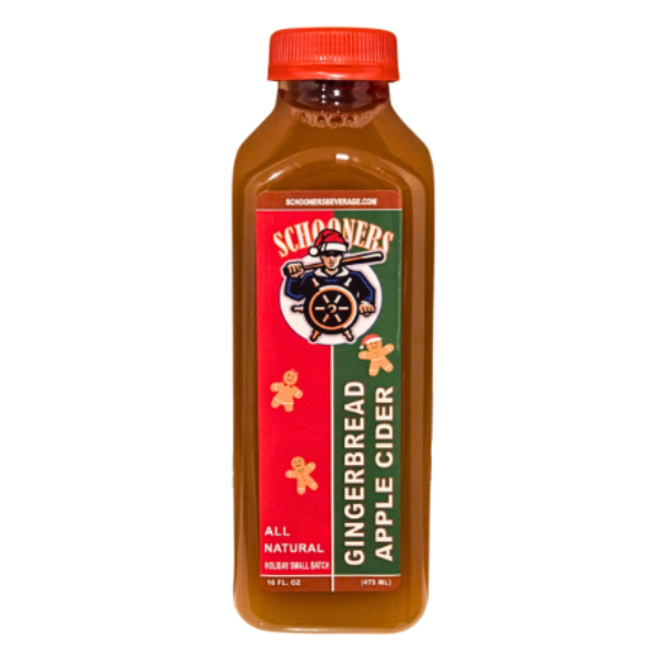 SCHOONERS GINERBREAD APPLE CIDER 16oz