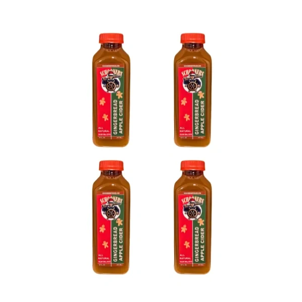 SCHOONERS GINERBREAD APPLE CIDER 4PK