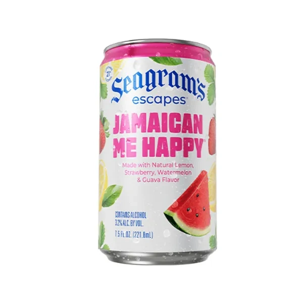 SEAGRAMS COOLERS JAMAICAN ME HAPPY SINGLE