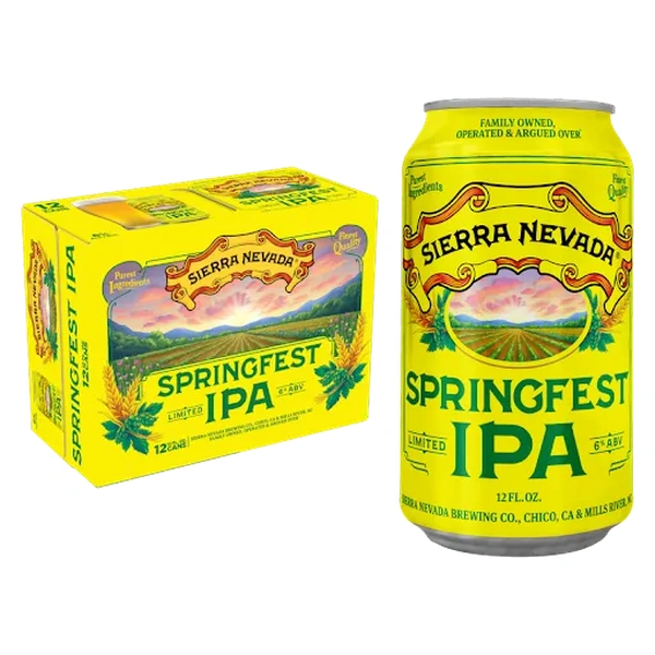 SIERRA NEVADA CANS SPRING FEST 12PK