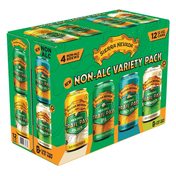 SIERRA NEVADA N/A TRAIL PASS VARIETY 12PK