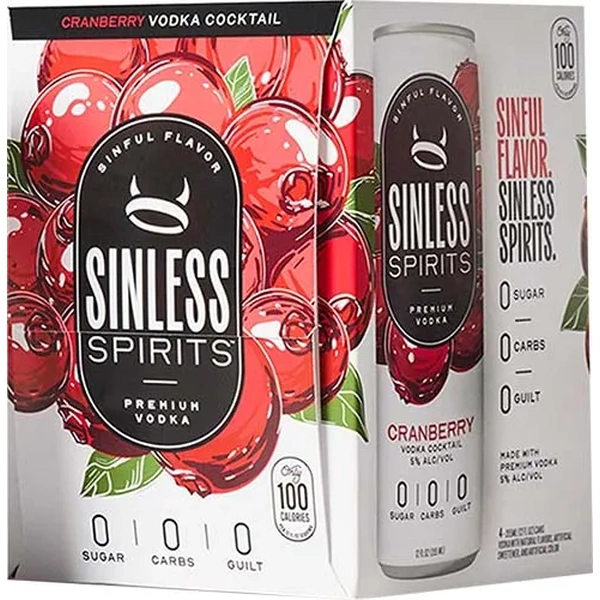 SINLESS CRANBERRY 4PK