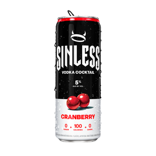 SINLESS CRANBERRY 570ML