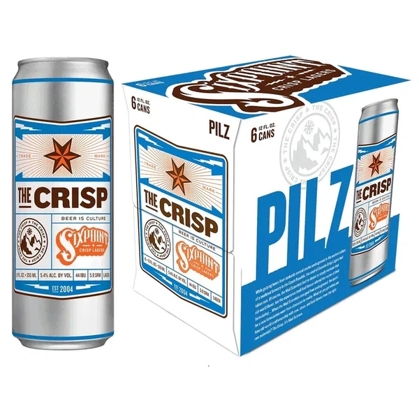 SIX POINT CRISP 6PK