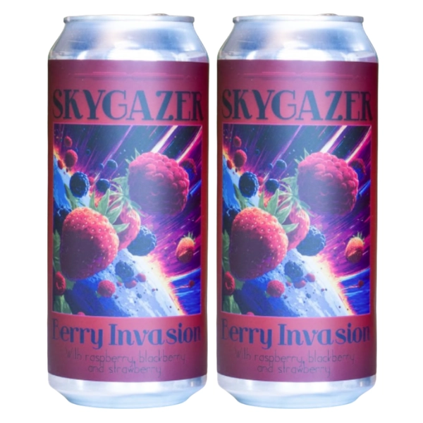 SKYGAZER CRUSHER BERRY INVASION SOUR 4PK