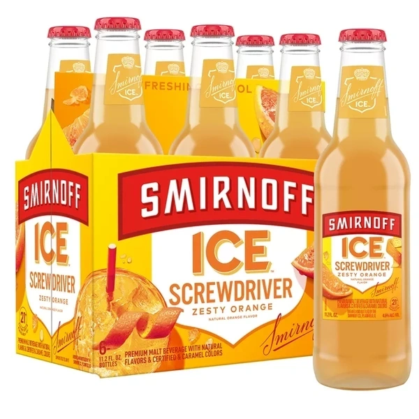 SMIRNOFF ICE CTLS SCREWDRIVER 6PK
