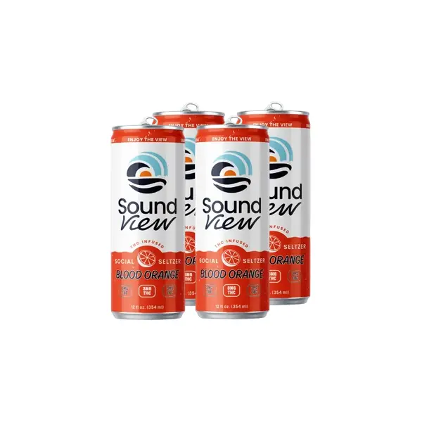 SOUND VIEW BLOOD ORANGE THC 4PK