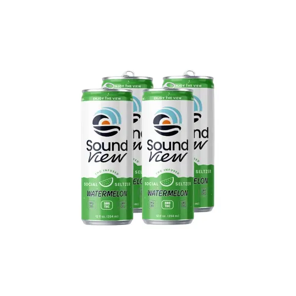 SOUND VIEW WATERMELON THC 4PK