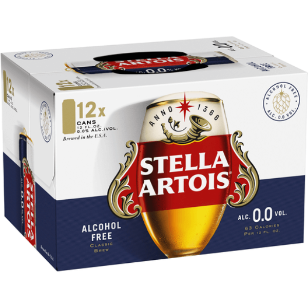 STELLA ARTOIS 0.0 N/A 12PK