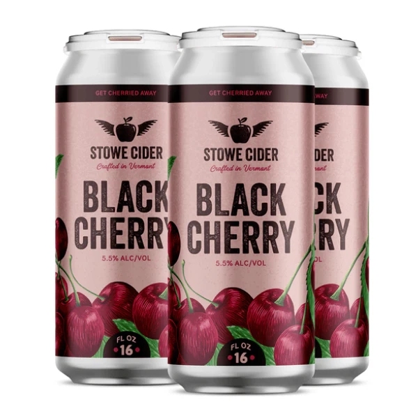 STOWE CIDER BLACK CHERRY 4PK