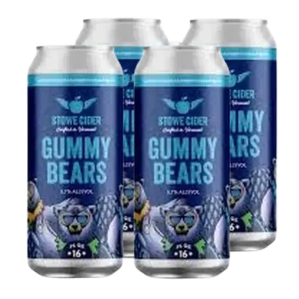 STOWE CIDER GUMMY BEAR 4PK