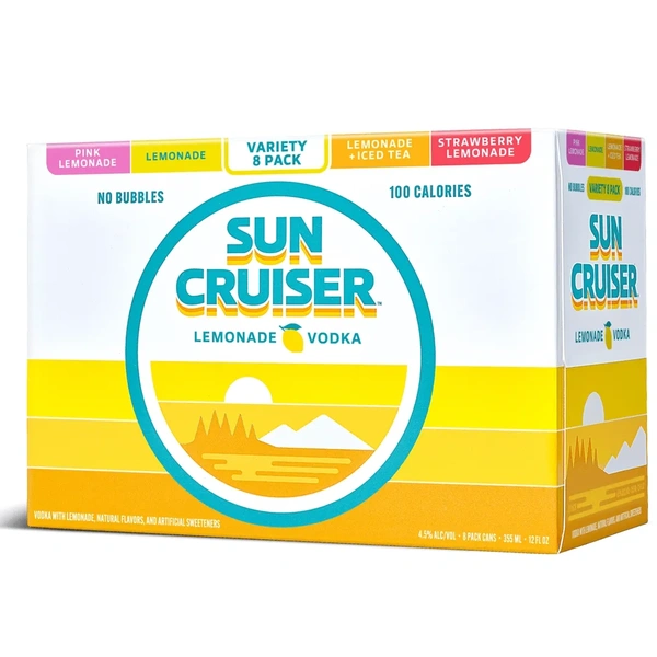 SUN CRUISER LEMONADE VARIETY 12PK