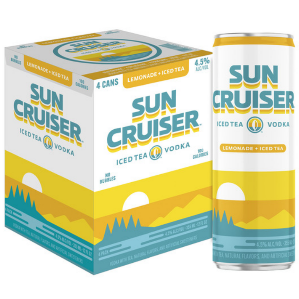 SUN CRUISER VODKA 1/2 & 1/2 4PK