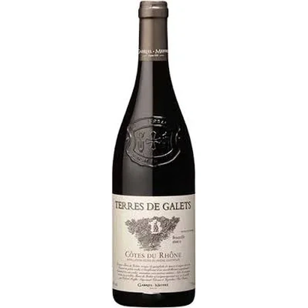 TERRES DE GALETS WHITE COTES DU RHONE (5) 750ML