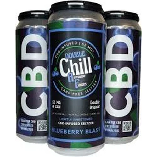 THOMAS HOOKER CBD BLUEBERRY BLAST 4PK