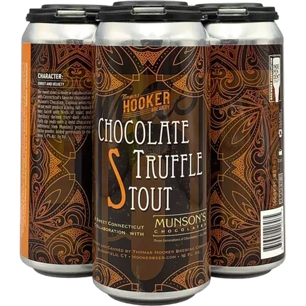 THOMAS HOOKER CHOC. TRUFFLE 4PK