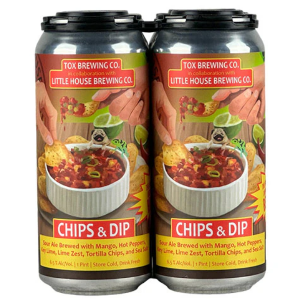 TOX BREW/ LITTLE HOUSE CHIPS N DIP 4PK