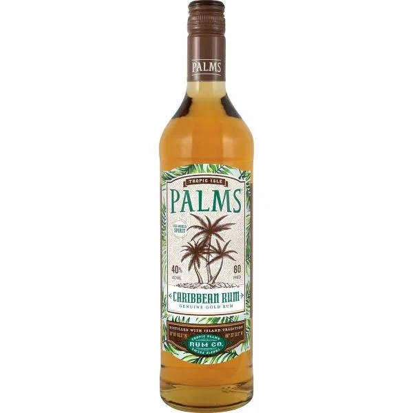 TROPIC ISLE PALMS GOLD RUM 750ML