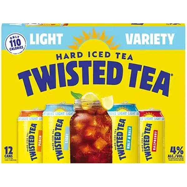 TWISTED CANS LIGHT MIXED 12PK