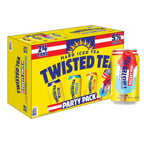 TWISTED CANS VARIETY TEA 24PK