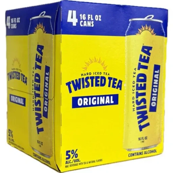 TWISTED TEA CANS 16OZ 4PK