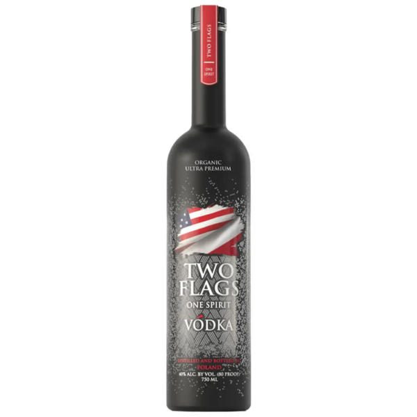 TWO FLAGS VODKA 750ML