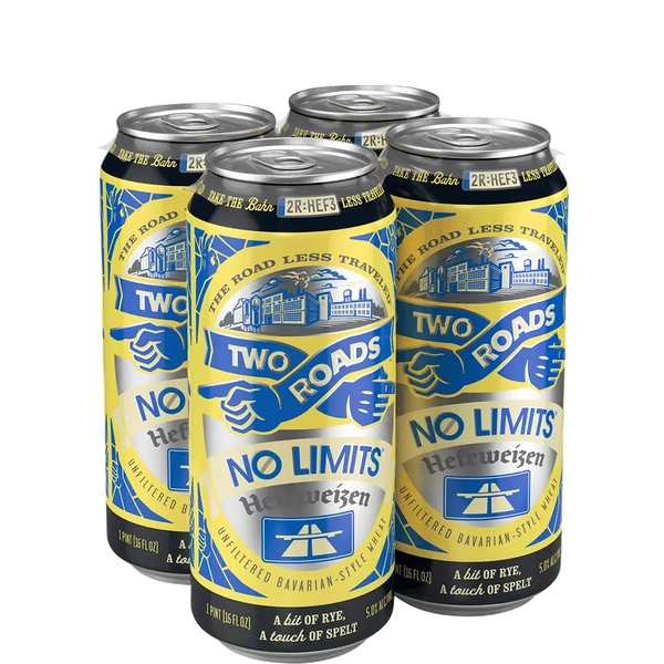 TWO ROADS CANS NO LIMITS 4PK