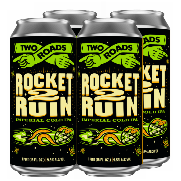TWO ROADS CANS ROCKET 2 RUIN 4PK