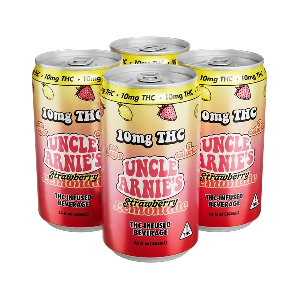 UNCLE ARNIES STRAWBERRY LEMONADE THC 4PK