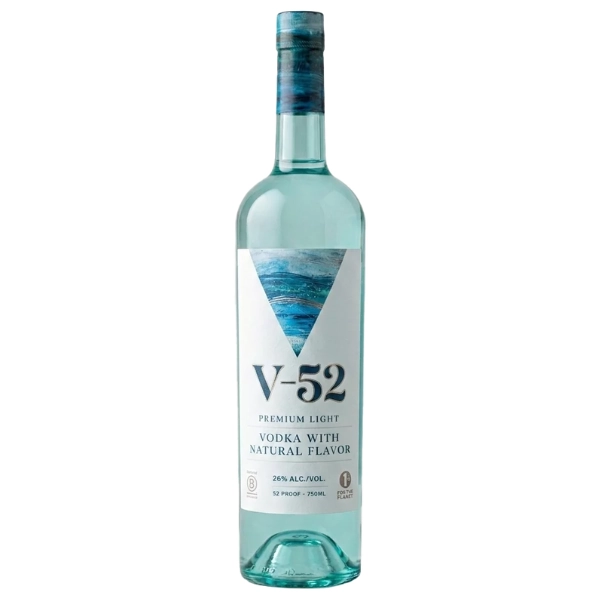 V52 LIGHT VODKA 750ML