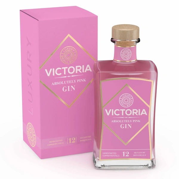VICTORIA PINK GIN 750ML **