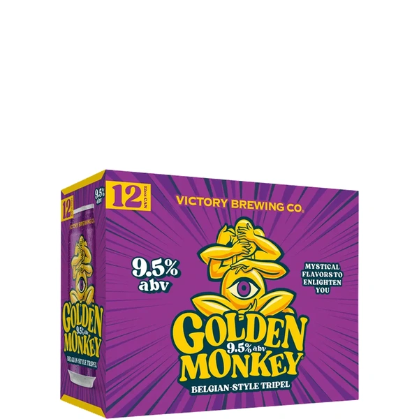 VICTORY BREWING CANS GOLDEN MONKEY 12PK