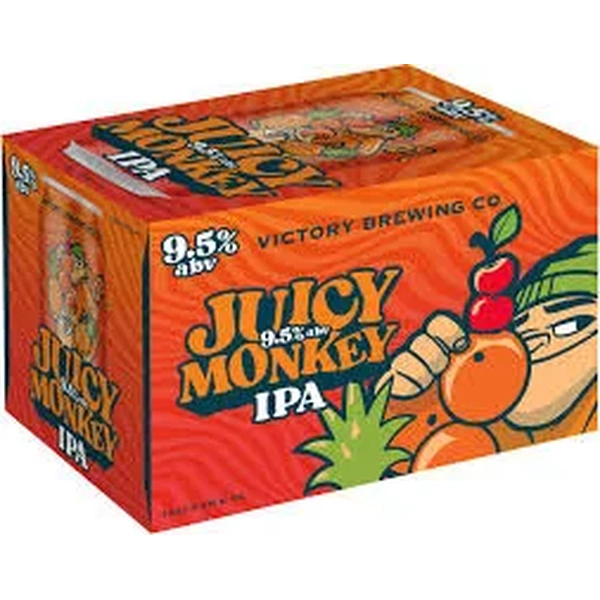 VICTORY BREWING CANS JUICE MONKEY 6PK