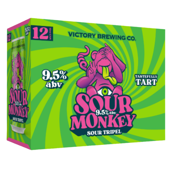 VICTORY BREWING CANS SOUR MONKEY 12PK