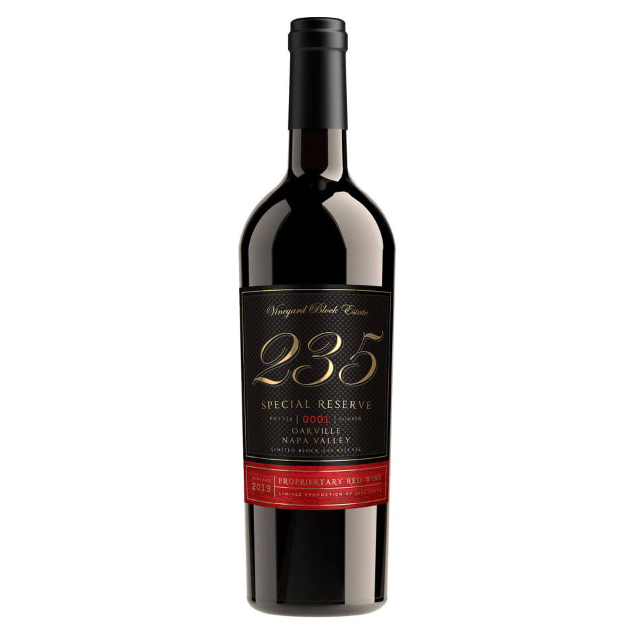 VINEYARD BLOCK 235 OAKVILLE RED (5) ** 750ML