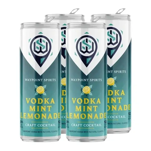 WAYPOINT VODKA MINT 4PK