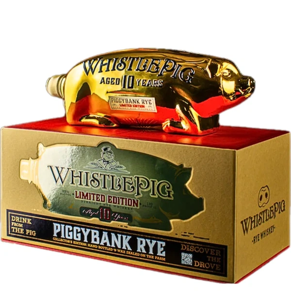 WHISTLEPIG BOSS 10YR PIGGYBANK 750ML