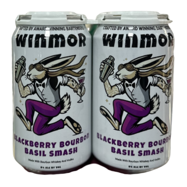 WINMOR BLACKBERRY BOURBON SMASH 4PK**