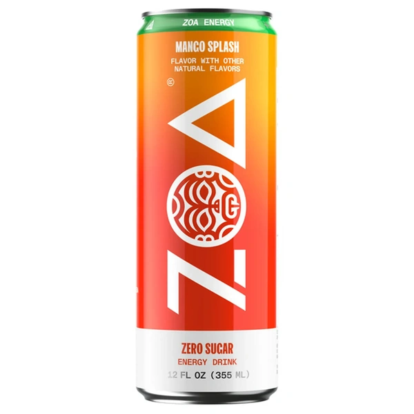 ZOA ENERGY MANGO 12OZ
